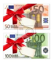 Die zeitschrift „computer bild hat. 100 Euro Schein Mit Roter Schleife Leinwandbilder Bilder 100 Euro Schleifenband Muttertag Myloview De