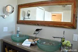 Began in 2009, alfi brand realized the necessity of manufacturing own exclusive collection of high end decorative bathroom. Modern Diy Rustic Mirror Frame H2obungalow