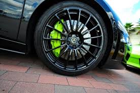 Black And Neon Green Rims Pin On Ideas For The Dub