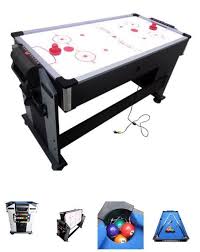 Junior 2 In 1 Air Hockey And Pool Table Billiard Game Small Balls Indoor Sports Playcraftsport Pool Tables For Sale Air Hockey Pool Table