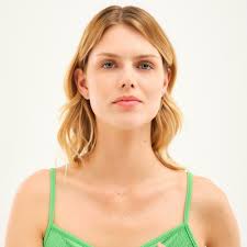 Dainty Diamond Choker Necklace 14k Simple Gold Choker Layering Necklace 3  Diamond Dangling Everyday Choker