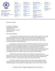 The National Salmon Mean Business Letter to President Obama ...