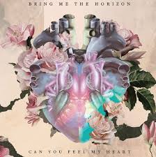 Bring Me The Horizon Can You Feel My Heart Single Cover Bring Me The Horizon How Are You Feeling Art Deco Font