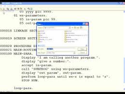 They wanted to design a standard programming few programmers create new programs in cobol; Cobol Callæ–‡ Using