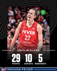 ESPN - ONE POINT SHY OF HER CAREER-HIGH 🔥 Caitlin Clark... | Facebook