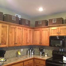 Sold and shipped by mdesign. 11 Ideas For Organizing Your Kitchen Above Kitchen Cabinets Top Of Kitchen Cabinets Storage Above Kitchen Cabinets