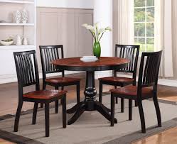 Sunbury Collection Regular Size 5 Pc Dinning Table Set Table 4 Chairs Classic Styles Merge Round Kitchen Table Set Round Kitchen Table Kitchen Table Settings