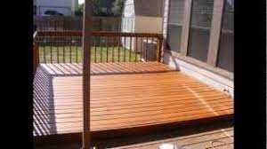 There are several types of sanders, and a lot of those are suitable for deck sanding. How To Sand Stain And Seal A 12x12 Pine Deck Using A Belt Sander And Some Simple Tools Youtube