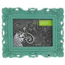 Green Tree Gallery 7 X 5 Turquoise Glossy Ornate Resin Frame Shop Hobby Lobby Photo Frame Shop Frame Victorian Mirror