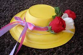 Easter Bonnet Heart Of The Matter Paper Plate Crafts For Kids Paper Plate Crafts Hat Crafts