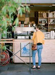 Blue Bottle Coffee Linden Street San Francisco Sonya Yu Coffee House Cafe Blue Bottle Coffee Coffee Shop