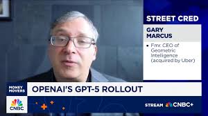 ChatGPT-5 was supposed to be a victory but instead it's a disappointment,  says NYU's Gary Marcus