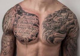 This is a great chest tattoo that is superbly drawn with the black ink that it looks very great. 61 Jaw Dropping Chest Tattoos Meaning Media Democracy