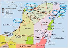Cancun map — satellite images of cancun. Where The Expats Live In Mexico Everything Playa Del Carmen
