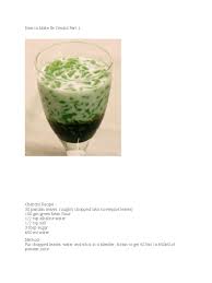 How to make cendol jellies | mykitchen101en. How To Make Es Cendol