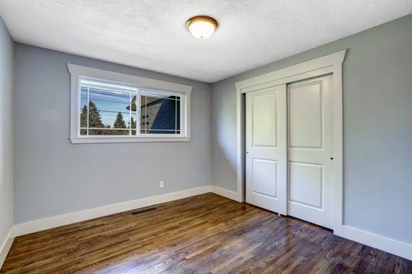 Living room after residential painting in North Vancouver