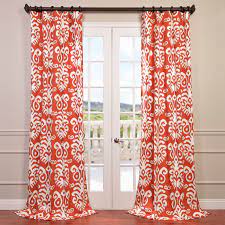 Buy Sri Lanka Rust Printed Cotton Twill Curtain Half Price Drapes Pattern Curtains Living Room Printed Cotton Curtain