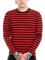 The recent trend calls for jackets, cardigans, and blazers and we recommend including those in your wardrobe. Run Fly Striped Red And Black Long Sleeved T Shirt Buy Online At Grindstore Com