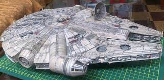 amt ertl millennium falcon build from peru millennium falcon millennium falcon model star wars humor