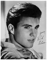 A little early 60's Ricky sings to his fans