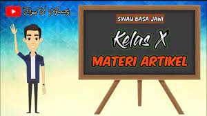 Wayang iki sejatine mujudake gegambaran watak. Materi Artikel Pembelajaran Bahasa Jawa Kelas X Javanologi Youtube