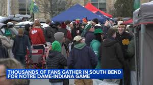 Indiana vs. Notre Dame football game: Fighting Irish defeat Hoosiers 27-17  in historic South Bend matchup - ABC7 Chicago