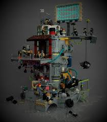 District 18 San Tokyo Lego Lego Design Cool Lego Creations