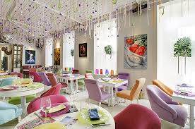 Coral themes bring gorgeous hues into modern interiors. Modern Restaurant Interior Design Themes Novocom Top