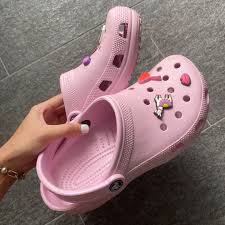 An ode to the younger version of myself. Classic Crocs Ballerina Pink Authentic Women S Fashion Footwear Flipflops And Slides On Carousell