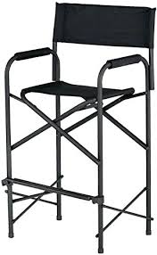 New E Z Up Directors Chair Tall Black Online Gotopratedseller In 2020 Cool Chairs Chair Directors Chair