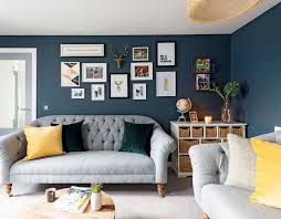 If you're thinking of redecorating but aren't sure where to start, we can help. Brown Navy And Yellow Living Room Novocom Top