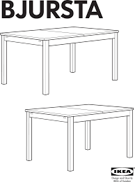 .ikea home office home decoration home organization lighting bookcases and shelves tv and media furniture tableware cooking outdoor furniture kitchen home textile rugs hallway storage solutions bathroom ikea for your business pet products. Ikea Bjursta Dining Table 55x33 Assembly Instruction