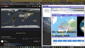 Amateur satellite tracker marco langbroek captured this view of spacex's crew dragon resilience passing over the old leiden . Spacex And Tracking Websites Shows Difference In Location Of Crew Dragon Demo 2 Album On Imgur
