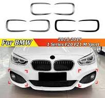 Car Front Canard Tuning For BMW 1 Series F20 F21 M Sport 2015-2019 Front  Bumper Side Spoiler Splitter Air Blade Body Kit - AliExpress 34