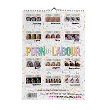 Porn or Labour 2026 A4 Calendar - Funny Nudes