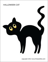 Even though each species has its own distinct looks and characteristics. Halloween Cats Free Printable Templates Coloring Pages Firstpalette Com