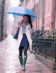 Rainy Days Navy Trench Scallops Extra Petite Rainy Day Outfit Cute Rainy Day Outfits Rainy Day Outfit For Work