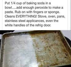 How To Clean Baking Sheets Cleaning Pans Cleaning Hacks Cleaning Recipes