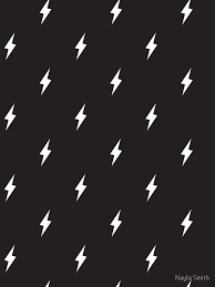 Lightning Bolt Pattern Black And White Iphone Case Cover By Naylasmith Red Aff Affiliate Black White Pattern Lightning In 2020