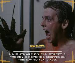 🔥 40 years ago, A NIGHTMARE ON ELM STREET 2: FREDDY'S REVENGE slashed into  theaters 😈. Once divisive, it's now a cult classic that keeps haunting  dreams 🩸. How do you feel