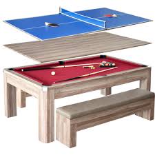 Sports Outdoors In 2020 Pool Table Multi Game Table Dining Table With Bench