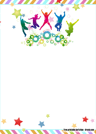 Template Free Quarantine Birthday Invitation Card Free Printable Trampoline Jump Birthday Invitation Templates Party Invite Template Trampoline Party Invitations Trampoline Birthday Invitations