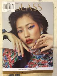 GLASS Fashion LIFESTYLE Magazine Winter 2019 ISSUE 40 GREEN Heejung Park  Cover