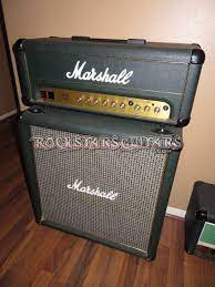 I'm currently using a 1x12 but i'm very much debating getting either a 2x12 or a 4x10 cabinet. Jeff Hanneman S Marshall Artist 3203 Head And Marshall 4x10 Cabinet Rock Stars Guitars