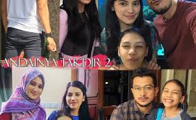 Di pintu ketukan bertalu dan rayuan airil minta maaf kedengaran namun tak. Andainya Takdir Episod 1 Cute766