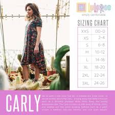 Sizing For Carly Dress Size Down One Or Two Sizes