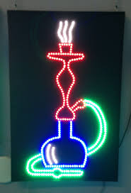 custom led sign hookah hookah neon signs led signs