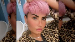 And i also feel like i used to hide behind my hair, especially, you know, i have talked all about my past. Demi Lovato S New Look Is Turning Heads Everywhere