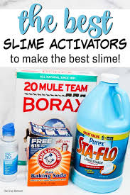 How to make slime without glue or borax with household items. Best Slime Activators How To Make Slime Activator