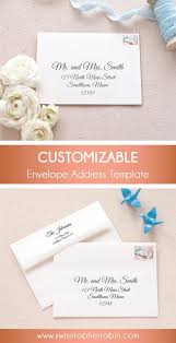 Printable Envelope Address Template Elegant Calligraphy Etsy In 2020 Envelope Addressing Template Envelope Template Wedding Invitation Envelopes
